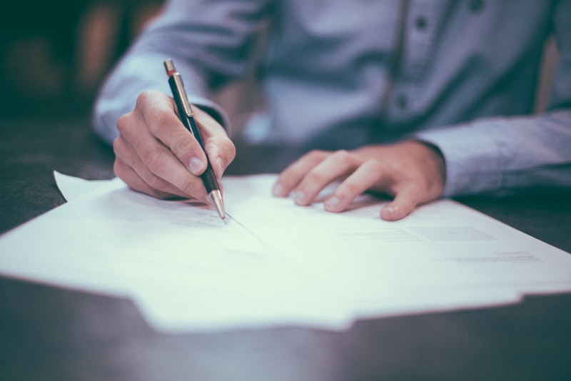 Onboarding checklist with warning marks